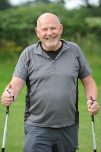 Nordic walker Ian Burgess