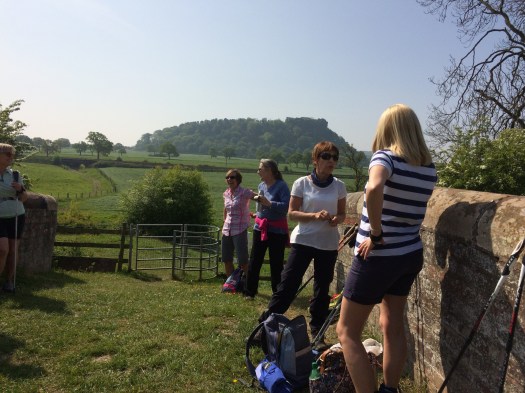 North Cheshire Nordic Walking Beeston Castle May 2017