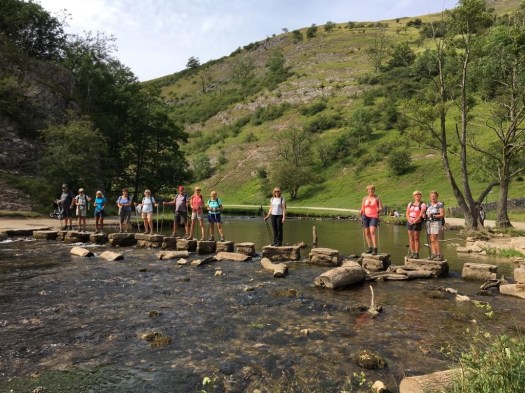 Ilam Dovedale Stepping stones Jul 2019